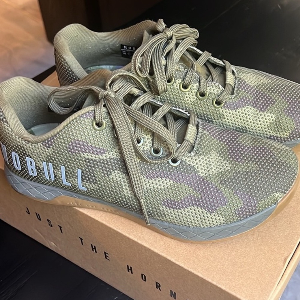 NWOT Green Camo NoBull Trainers (W 7.5) - Picture 5 of 6
